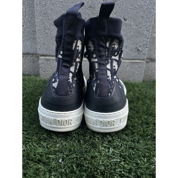 Christian Dior B23 High Top Oblique Sneakers Mens 42 / US 9 Authentic Certified